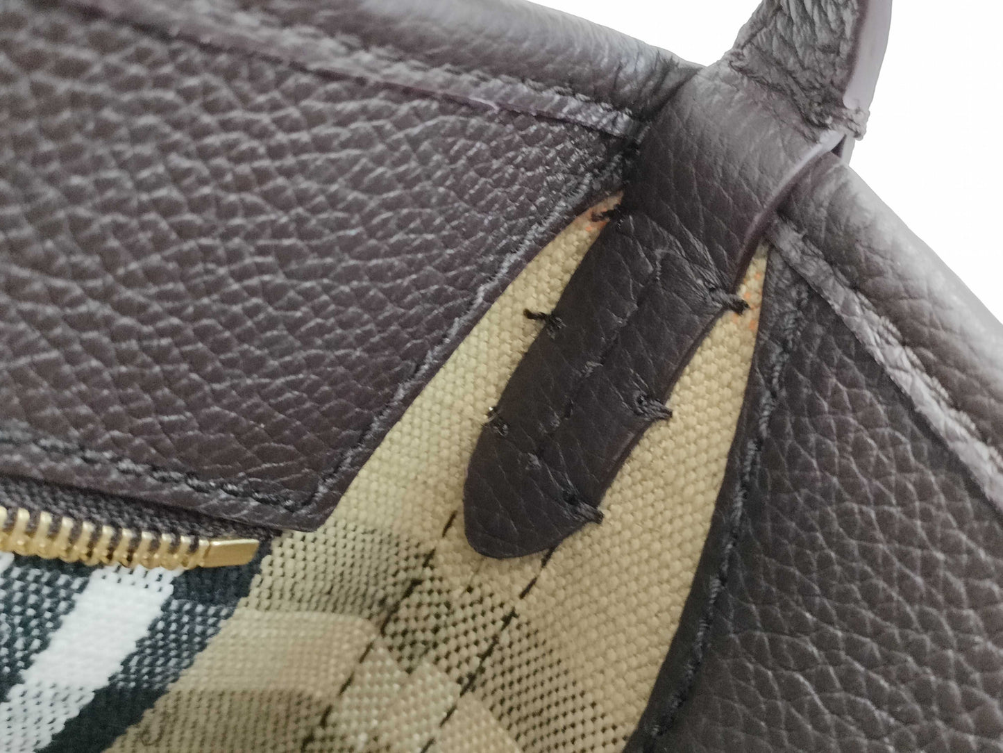 BURBERRY Small Highland Shoulder Bag/Charm Shoulder Bag