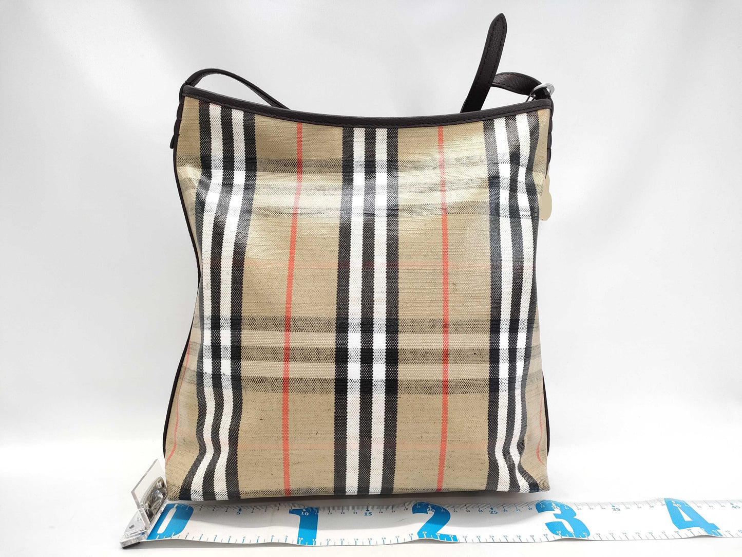 BURBERRY Small Highland Shoulder Bag/Charm Shoulder Bag