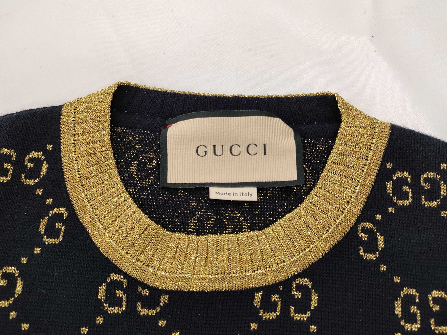 GUCCI GG knit top