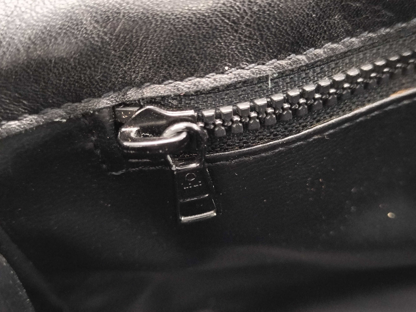 CELINE Triomphe Logo Leather Shoulder Bag