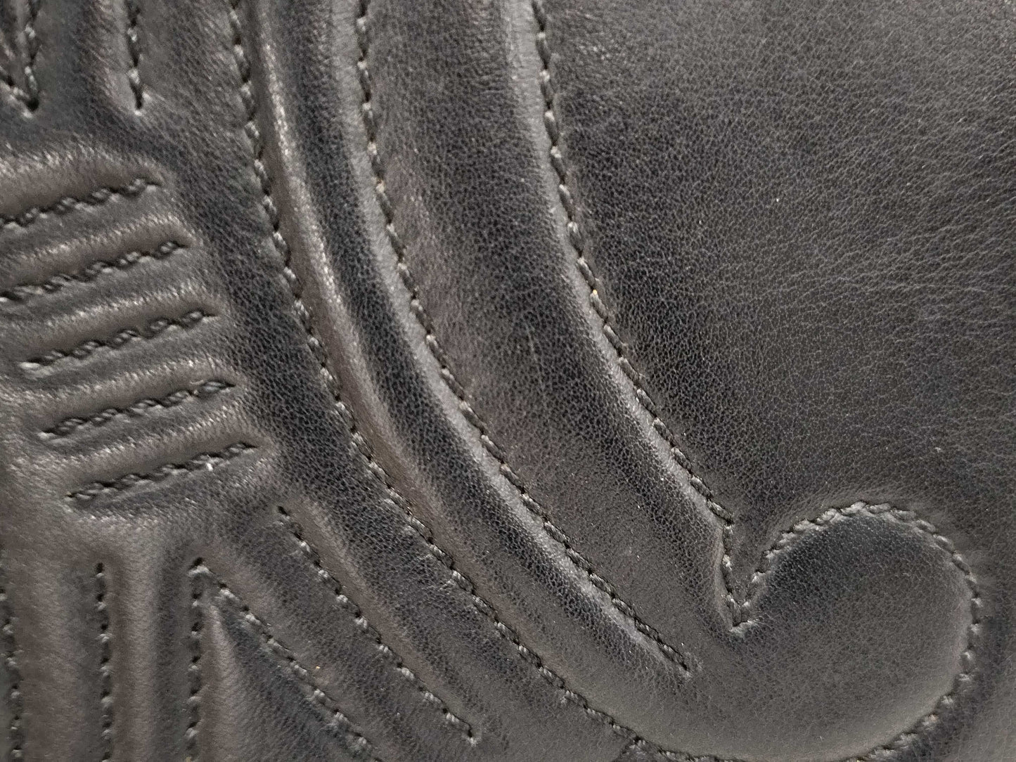 CELINE Triomphe Logo Leather Shoulder Bag