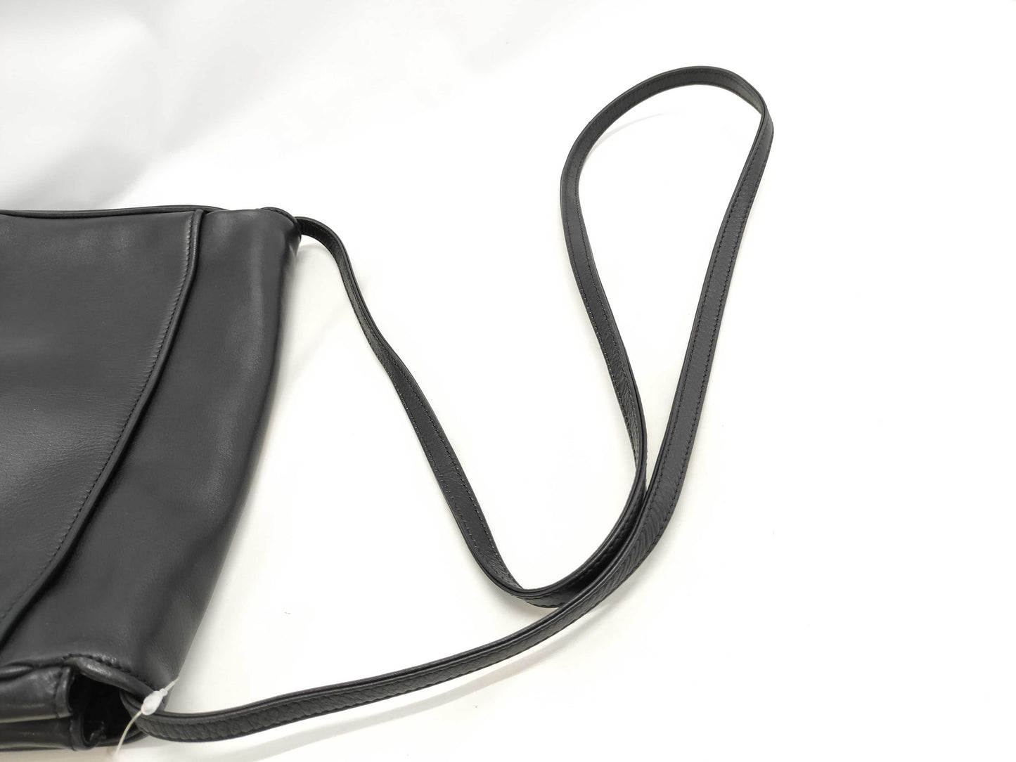 CELINE Triomphe Logo Leather Shoulder Bag