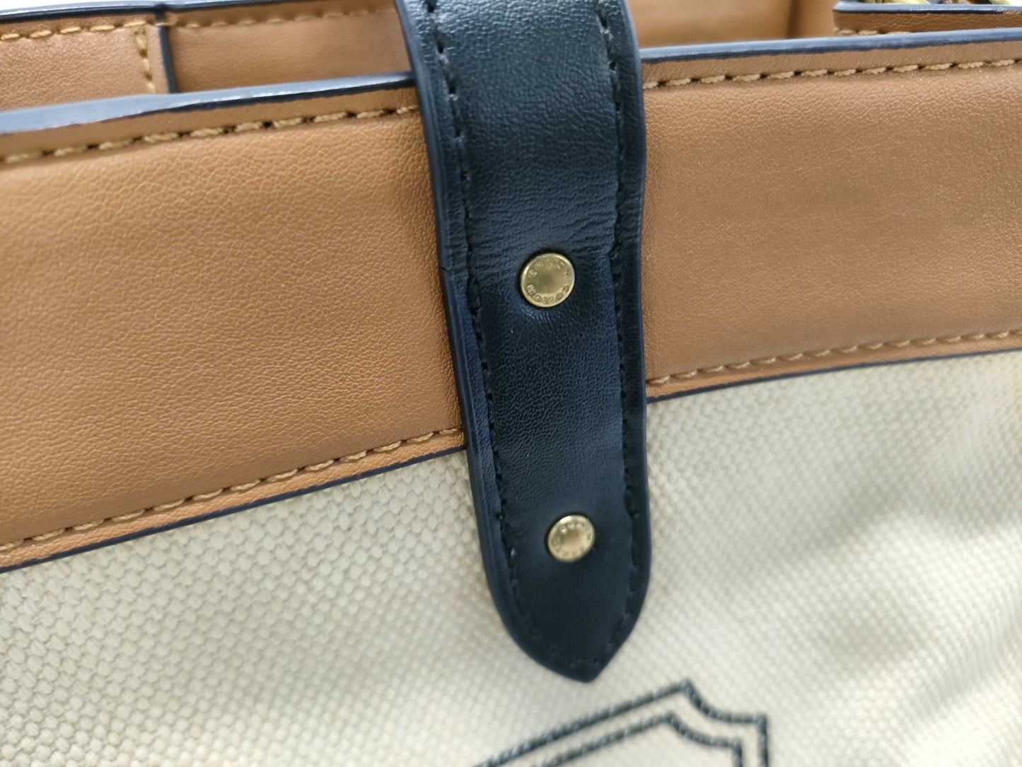 COACH Canvas 2-Way Shoulder Bag