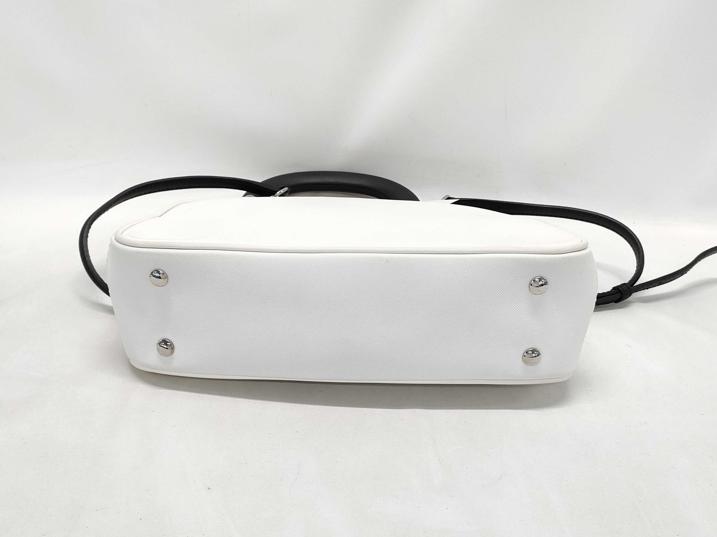 BURBERRY DK88 2WAY Shoulder Handbag White