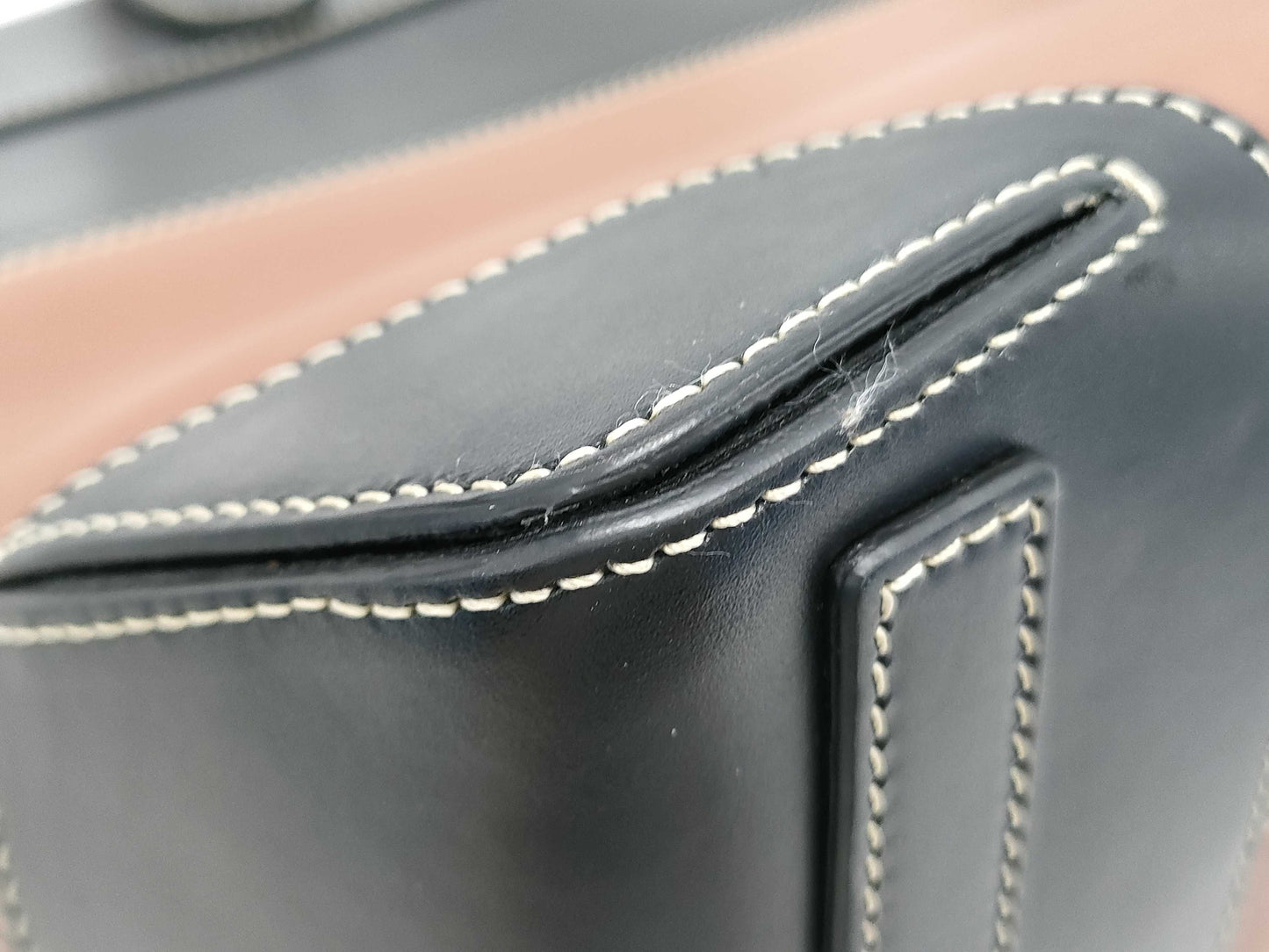 BURBERRY Leather Handbag 2WAY Handbag