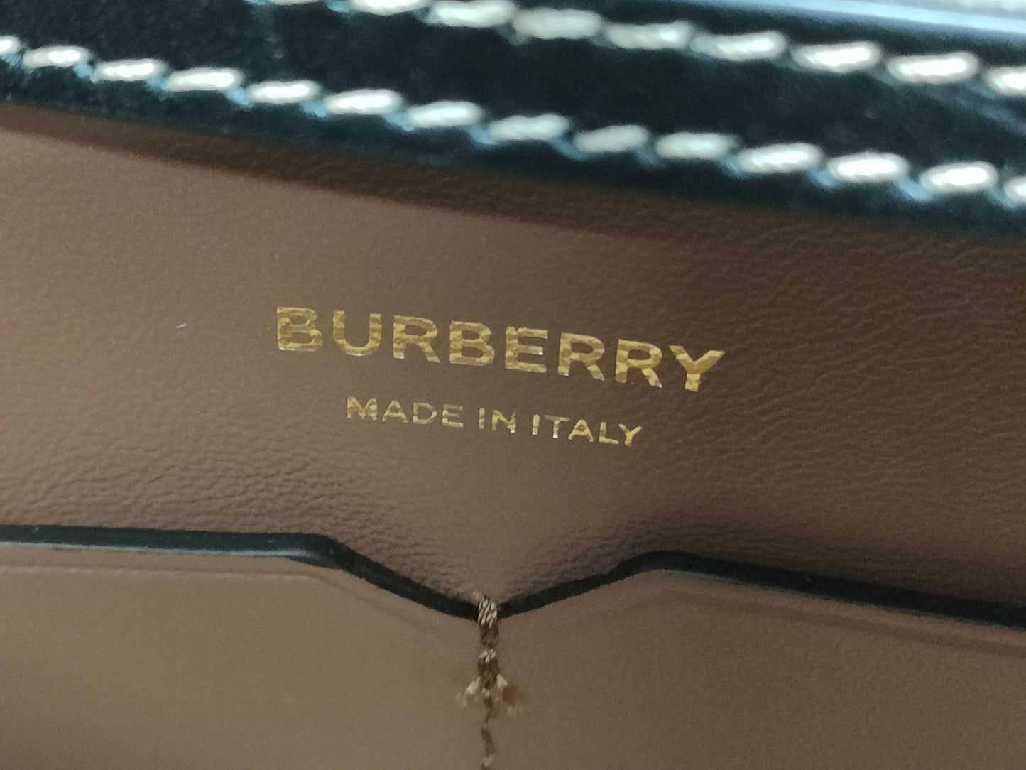 BURBERRY Leather Handbag 2WAY Handbag