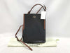 BURBERRY Calfskin Bucket Bag with Pouch Shoulder Bag