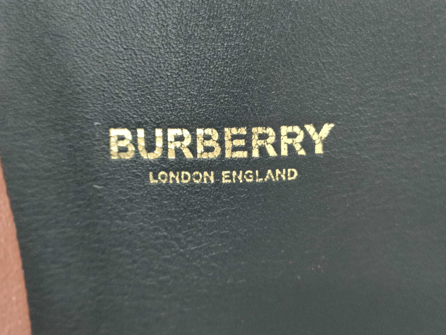 BURBERRY Calfskin Bucket Bag with Pouch Shoulder Bag