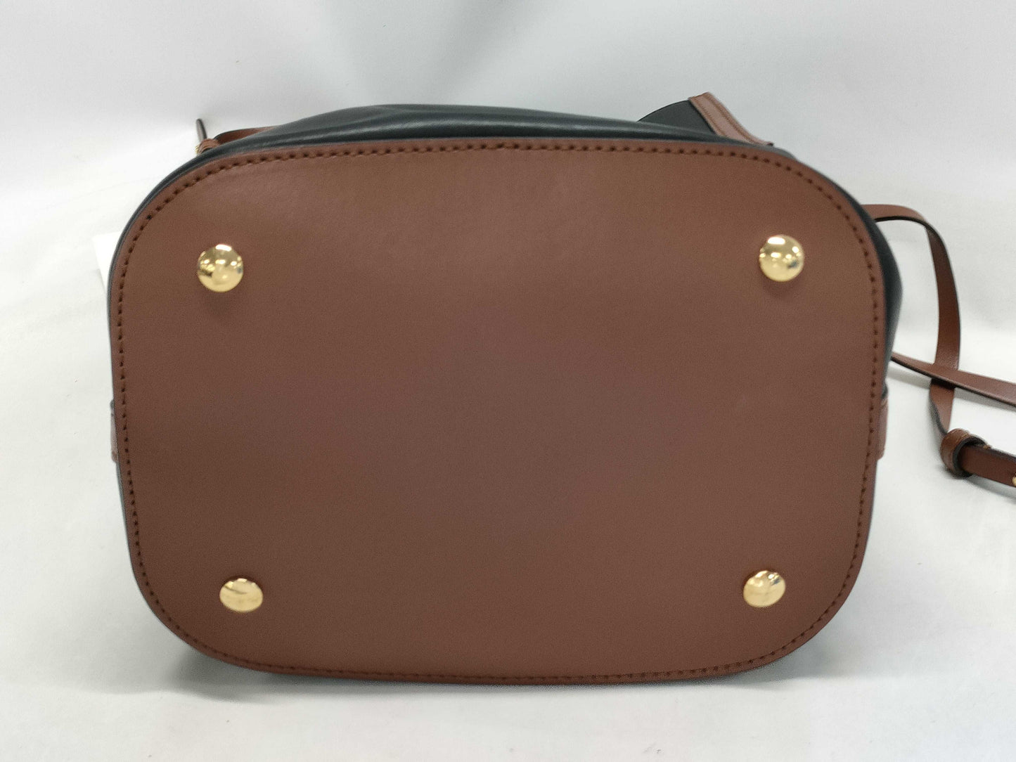 BURBERRY Calfskin Bucket Bag with Pouch Shoulder Bag
