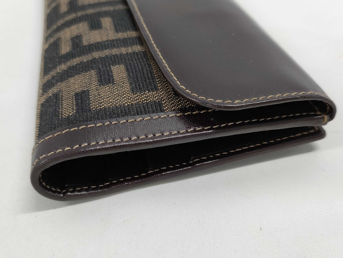 FENDI Zucca long wallet