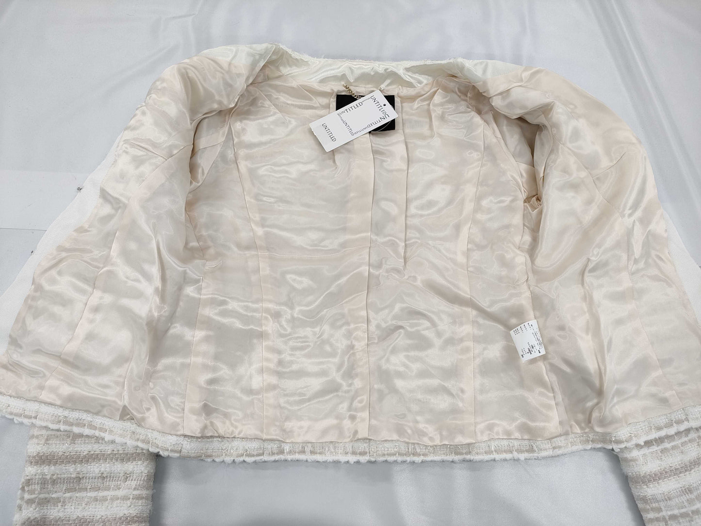 UNTITLED Tweed Jacket with Tags