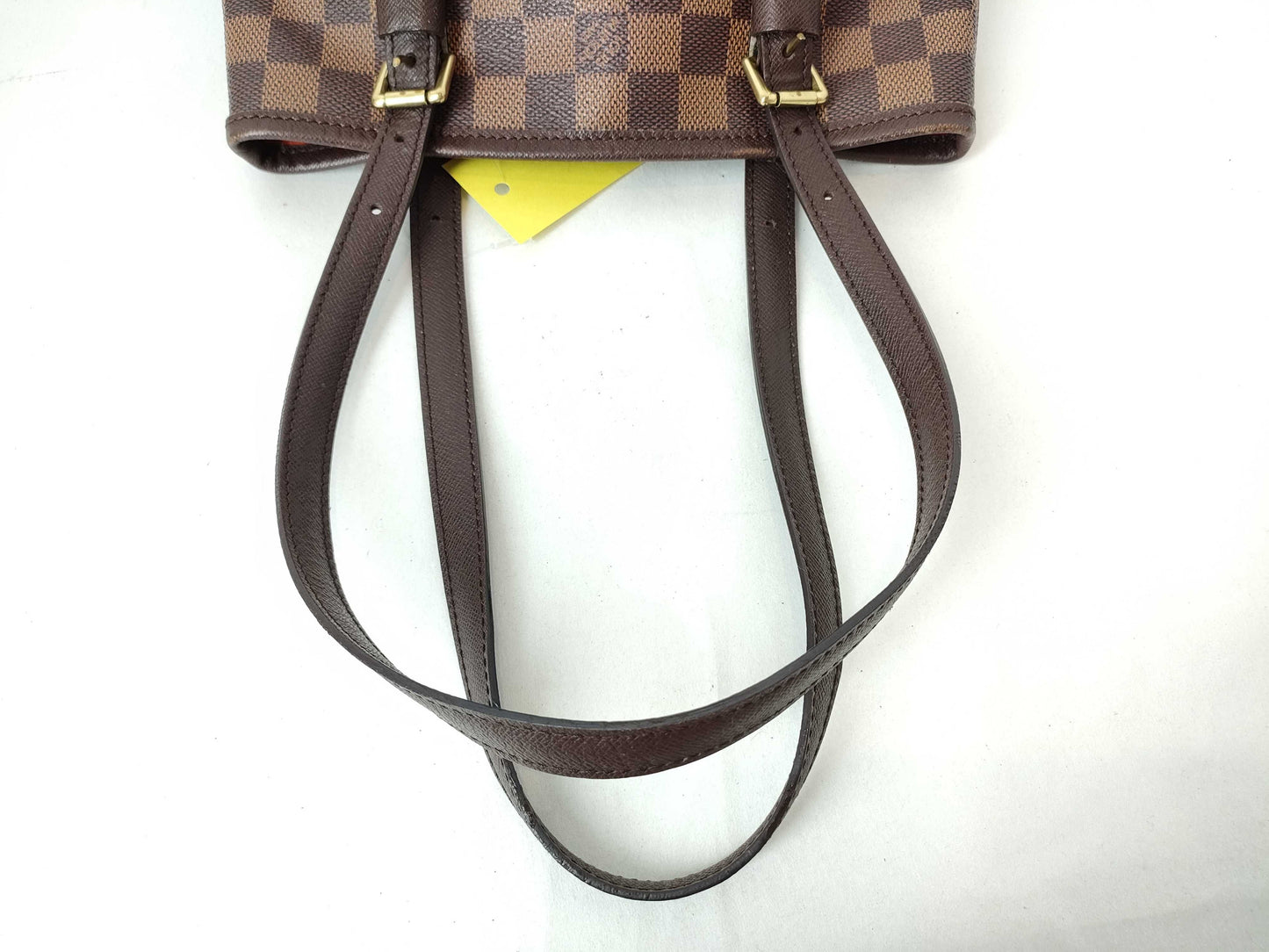 LOUIS VUITTON RFID verification failed SP1918 Damier N42240 Damier Marais Bucket Handbag Made in 1990