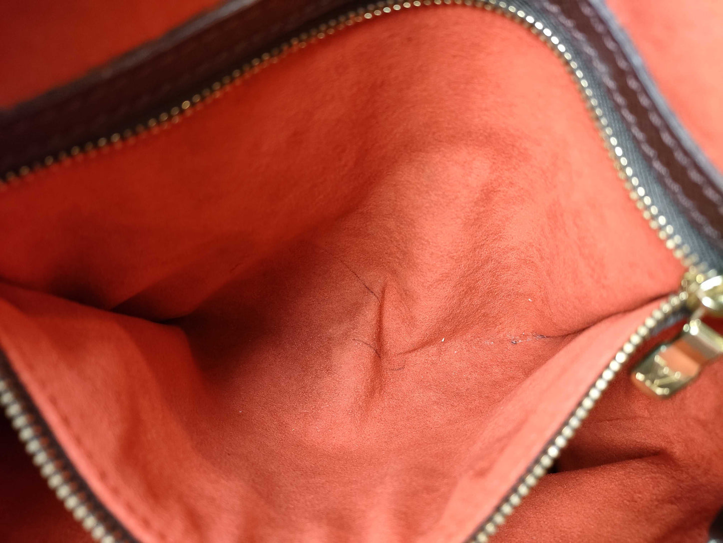 LOUIS VUITTON RFID verification failed SP1918 Damier N42240 Damier Marais Bucket Handbag Made in 1990