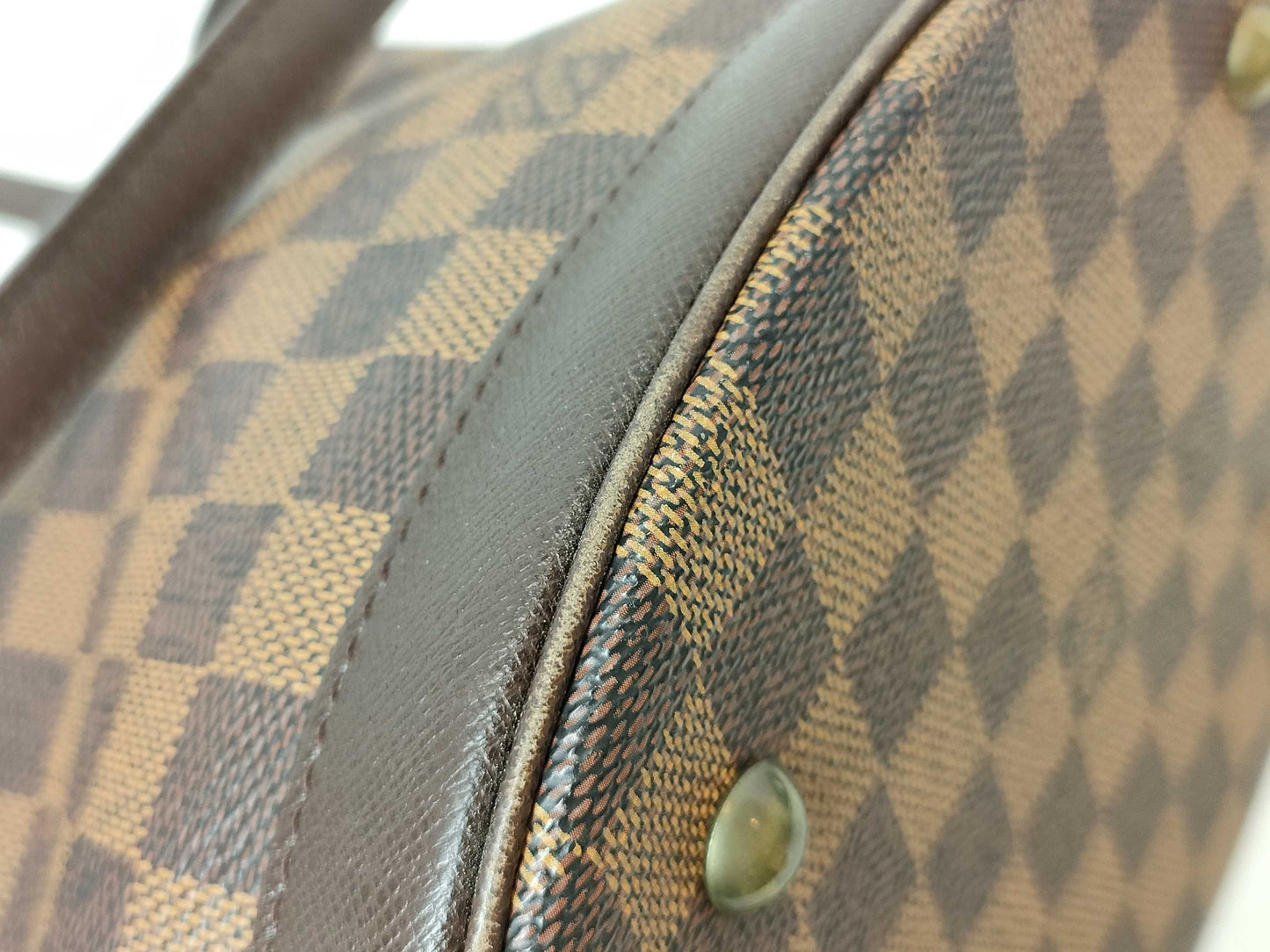 LOUIS VUITTON RFID verification failed SP1918 Damier N42240 Damier Marais Bucket Handbag Made in 1990