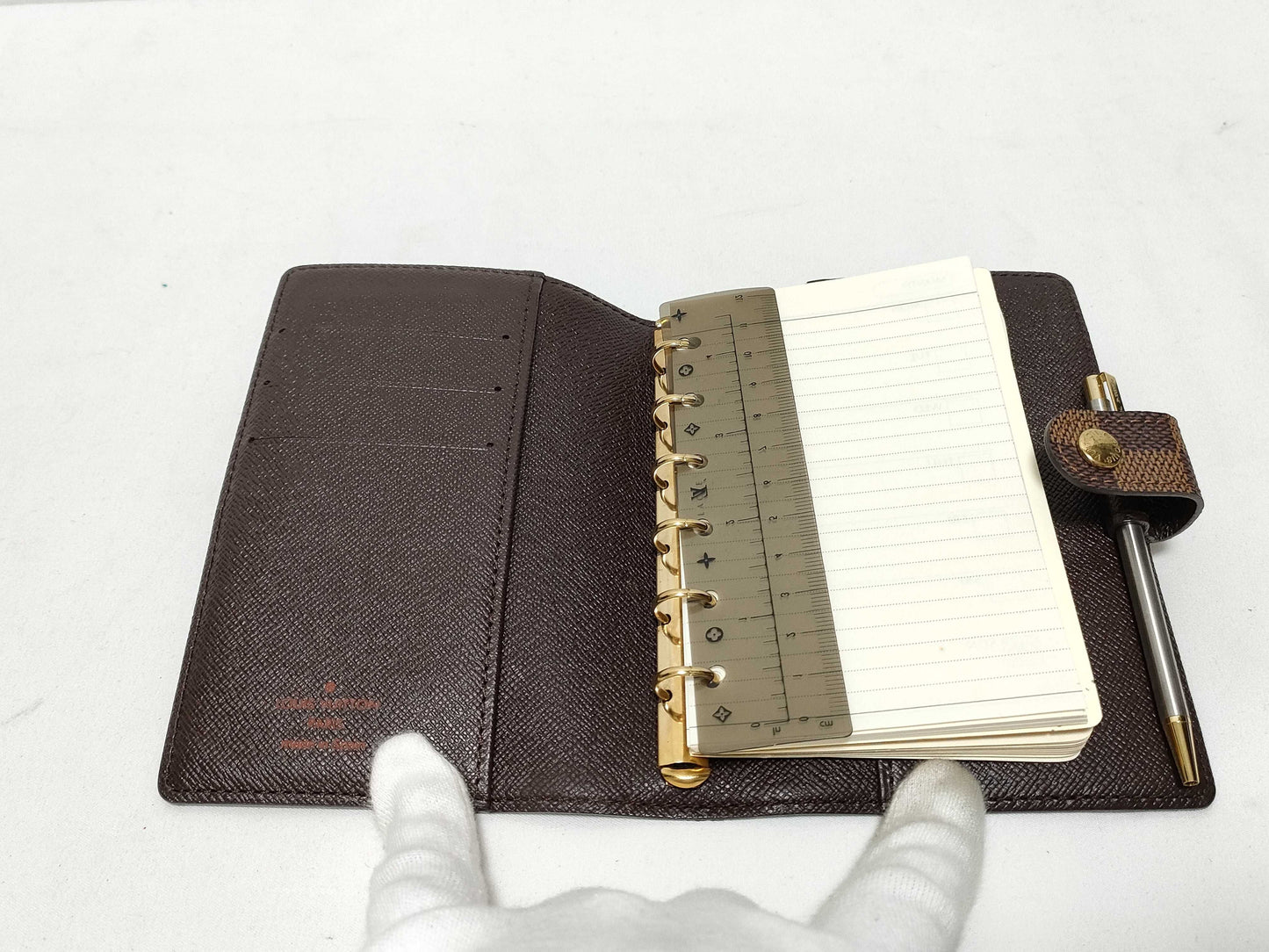 LOUIS VUITTON RFID Unverified CA0051 Damier R20700 Agenda PM Wallet Cover 2001