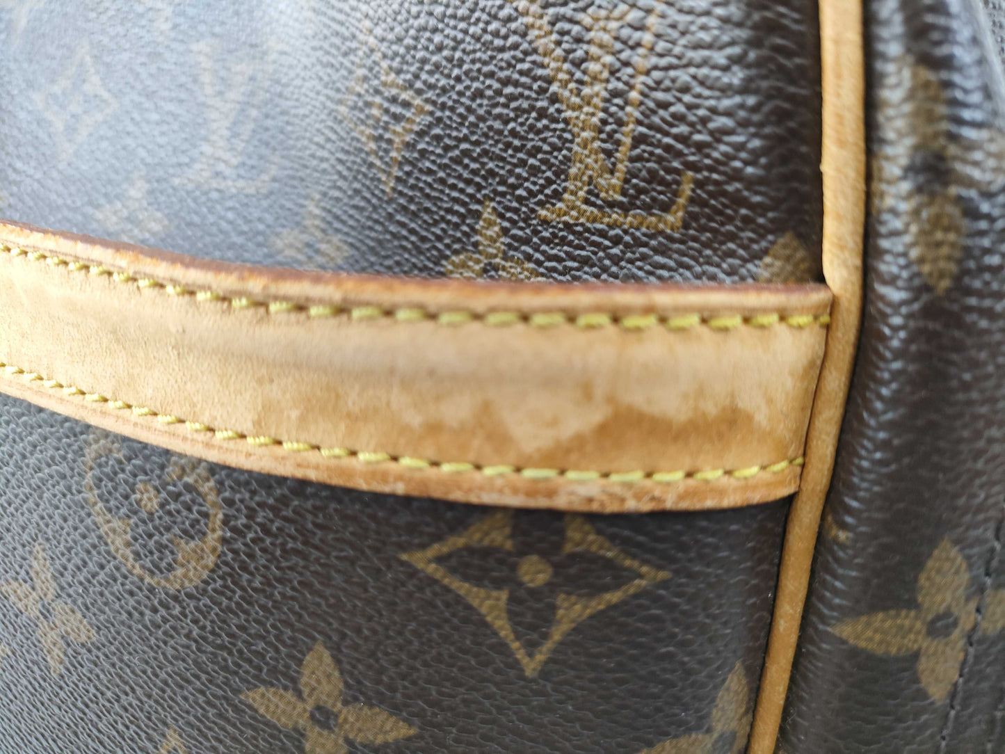LOUIS VUITTON Monogram M45252 Reporter GM Shoulder Bag with Junk Shoulder Part