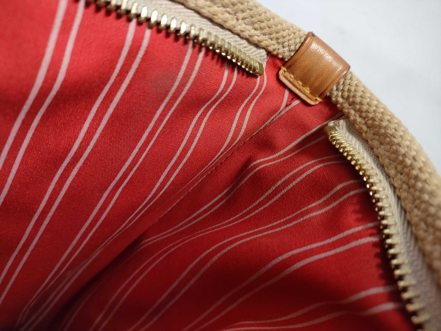 LOUIS VUITTON RFID Unverifiable SR0055 Antigua M40035 Cabas MM Tote Bag