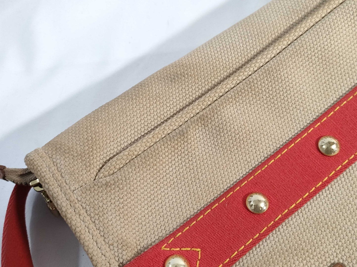 LOUIS VUITTON RFID Unverifiable SR0055 Antigua M40035 Cabas MM Tote Bag