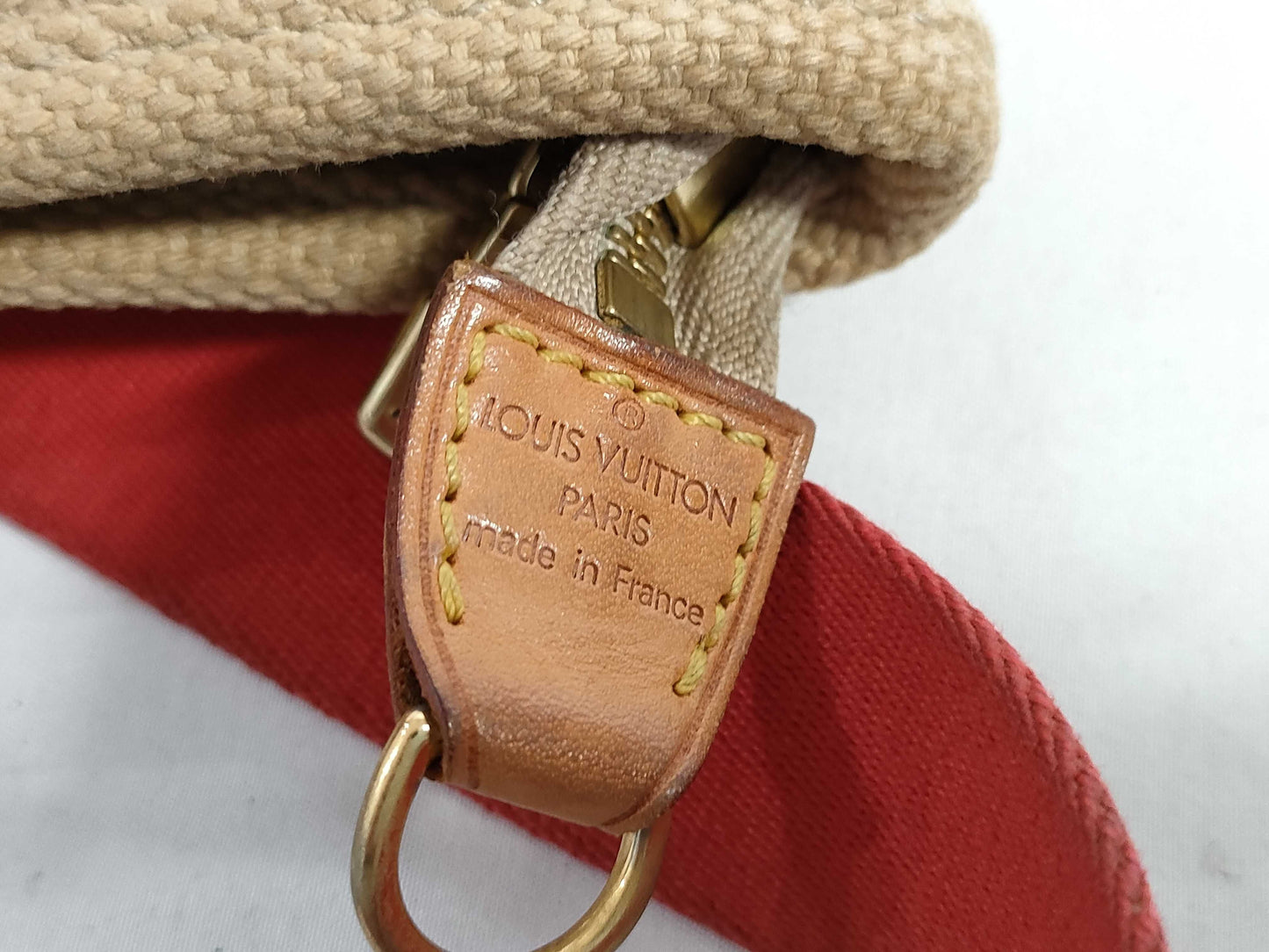 LOUIS VUITTON RFID Unverifiable SR0055 Antigua M40035 Cabas MM Tote Bag