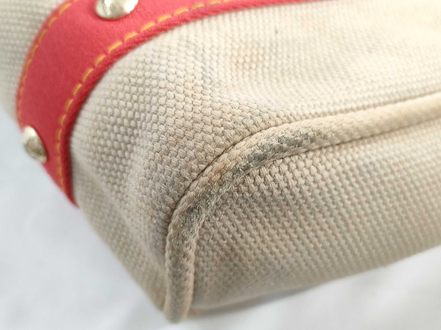 LOUIS VUITTON RFID Unverifiable SR0055 Antigua M40035 Cabas MM Tote Bag
