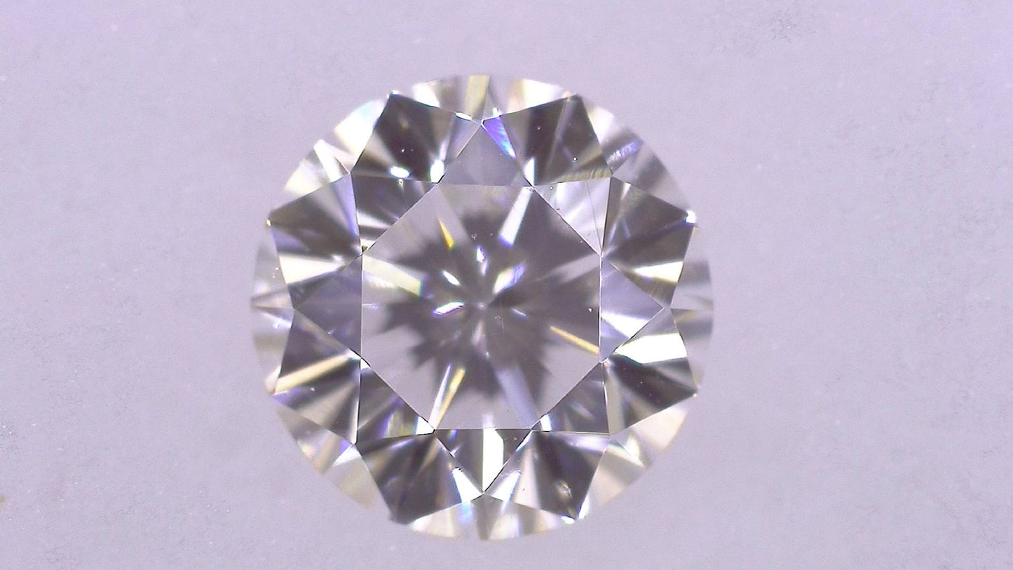 0.290ct D VVS-2 GOOD/GD/FR FAINT NATURAL 4.12-4.17X2.71mm Diamond Loose