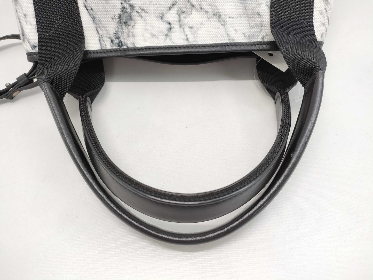 BALENCIAGA Tote with Pouch 339933 Marble Handbag