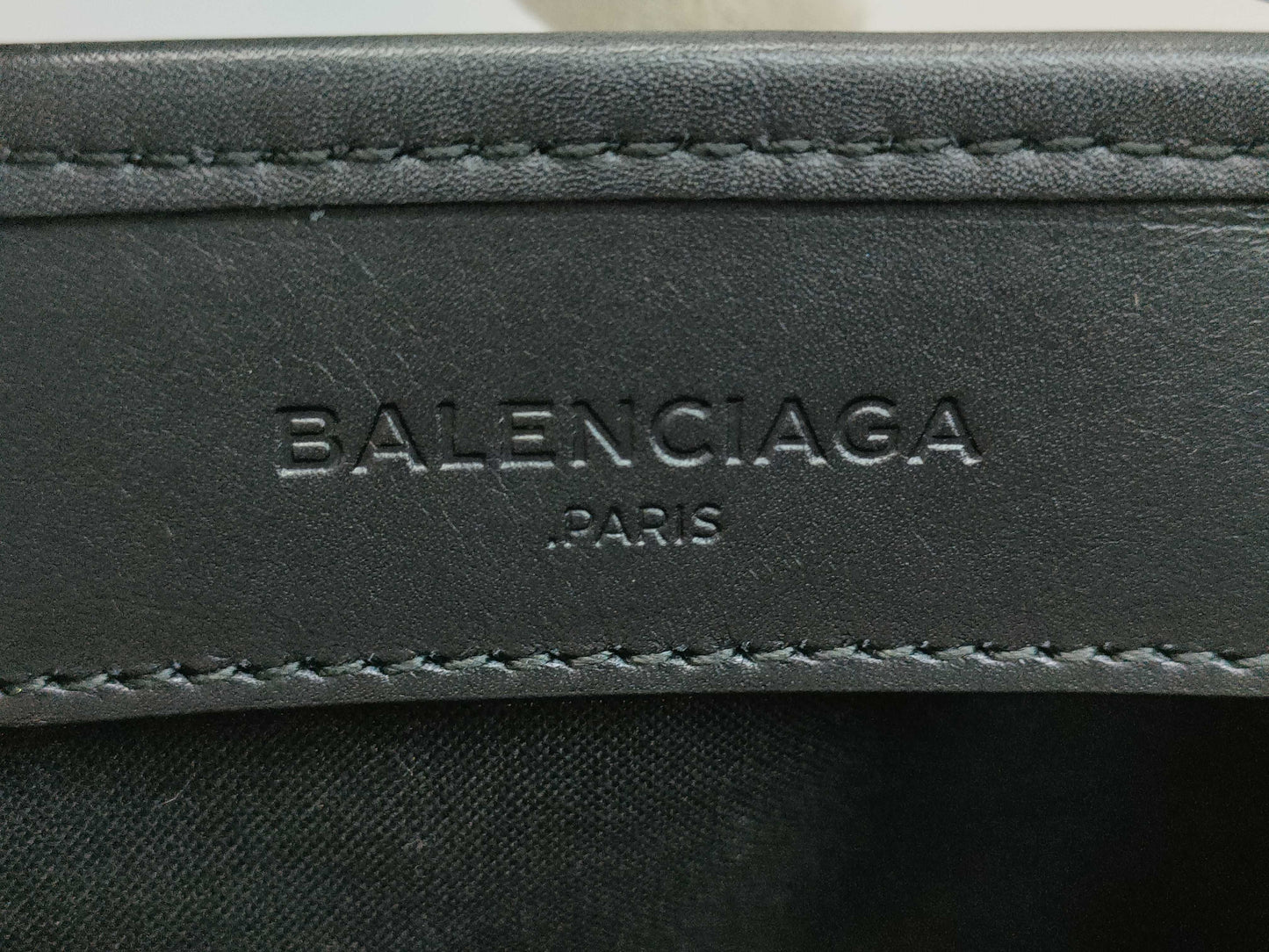 BALENCIAGA Tote with Pouch 339933 Marble Handbag