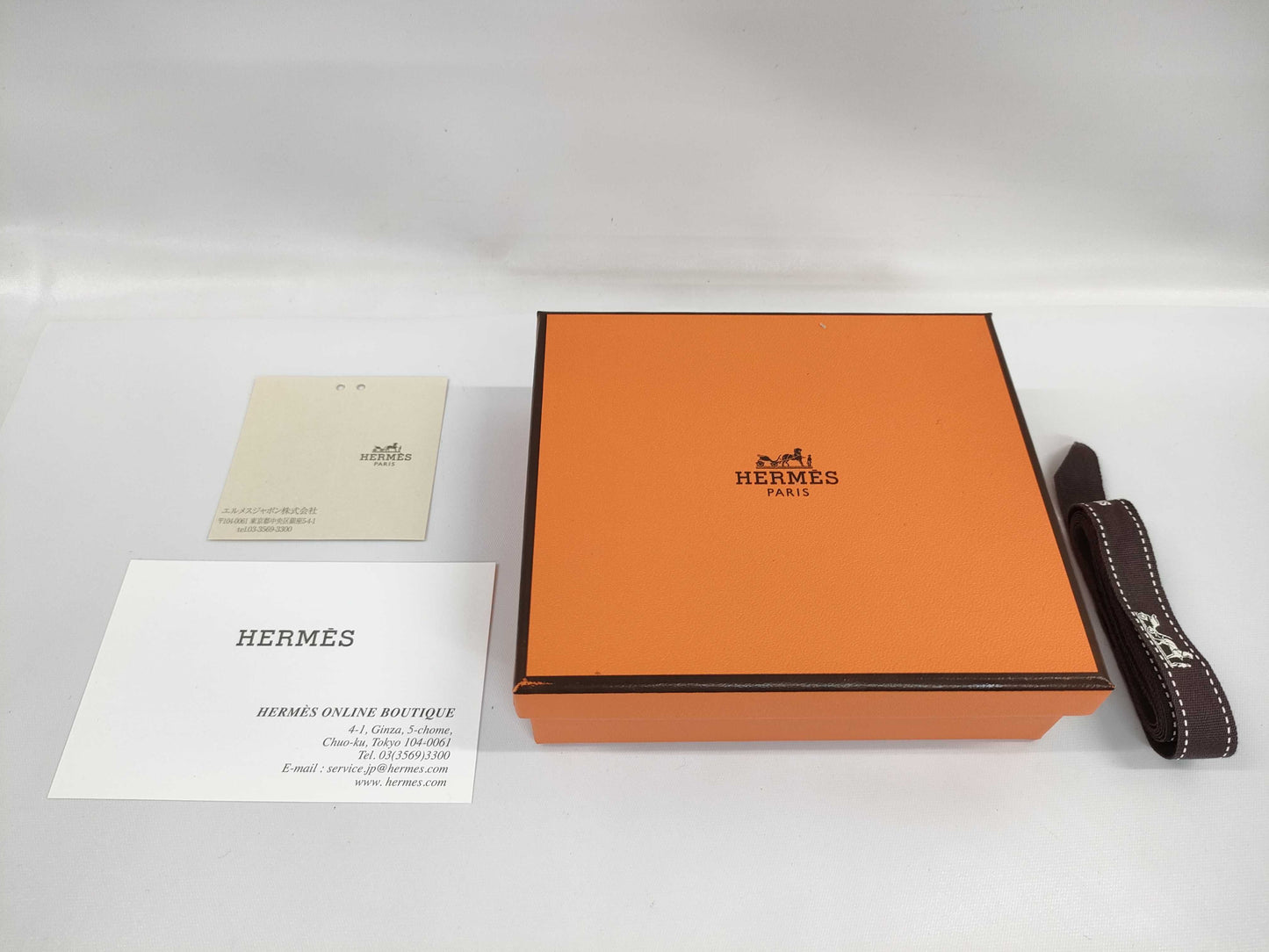 HERMES Medor Blue Jean B Stamp Card Case Card Case, Pass Case, Business Card Case
