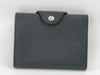HERMES Iliad Noir B Stamp Compact Card Case Card Case/Pass Case/Business Card Case