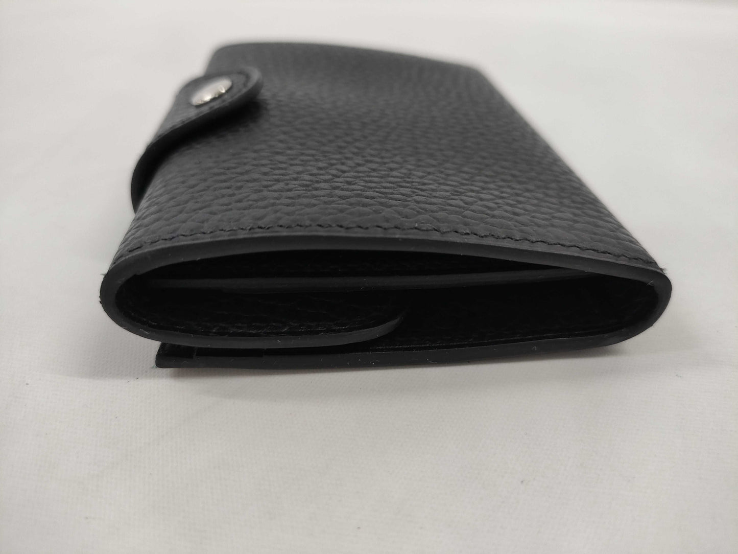 HERMES Iliad Noir B Stamp Compact Card Case Card Case/Pass Case/Business Card Case