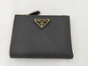 PRADA Saffiano Triangle Compact Wallet 1ML050 Wallet