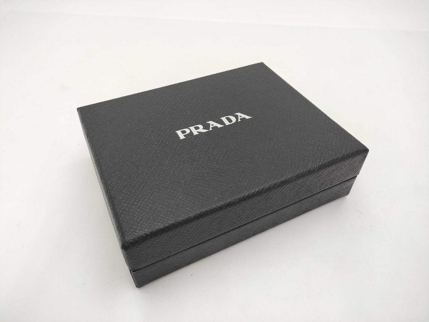 PRADA Saffiano Triangle Compact Wallet 1ML050 Wallet