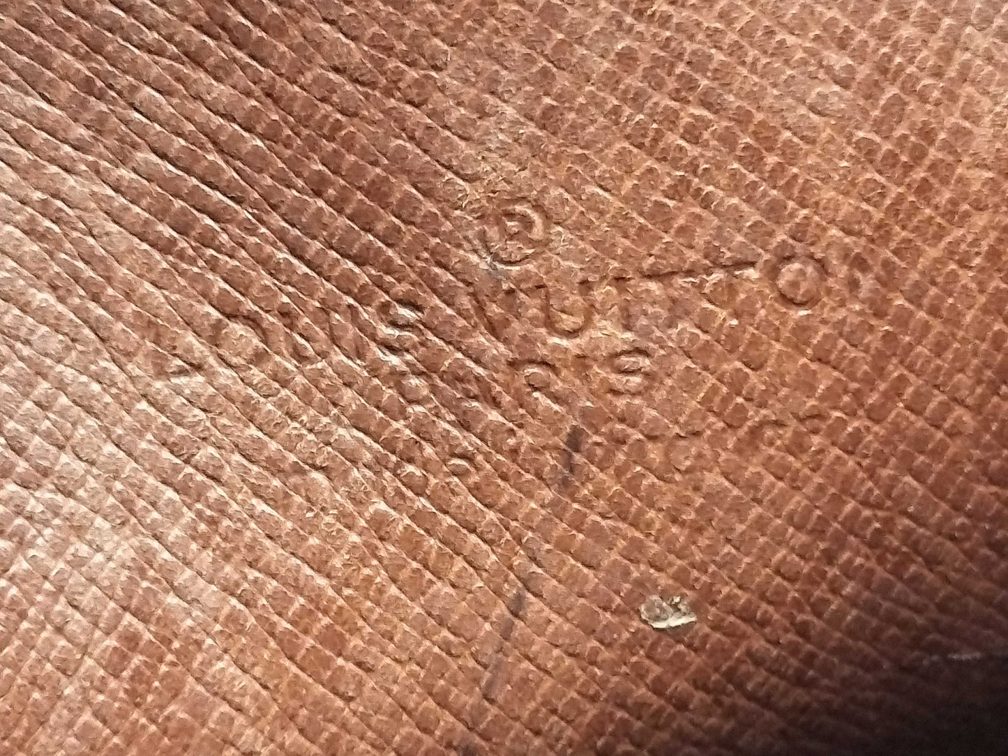 LOUIS VUITTON RFID Unverifiable, Serial Unverifiable, Monogram M45266 Danube, Year of Manufacture Unknown, Pen Marks, Condition Considered, Shoulder Bag