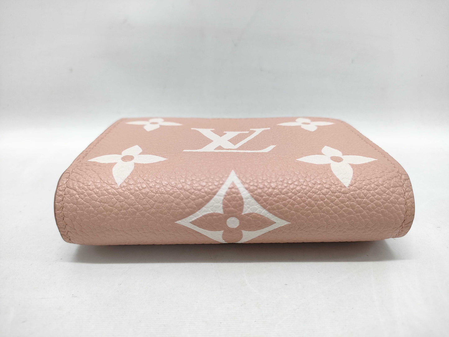 LOUIS VUITTON Monogram Empreinte Zippy Wallet Rose Trianon Wallet