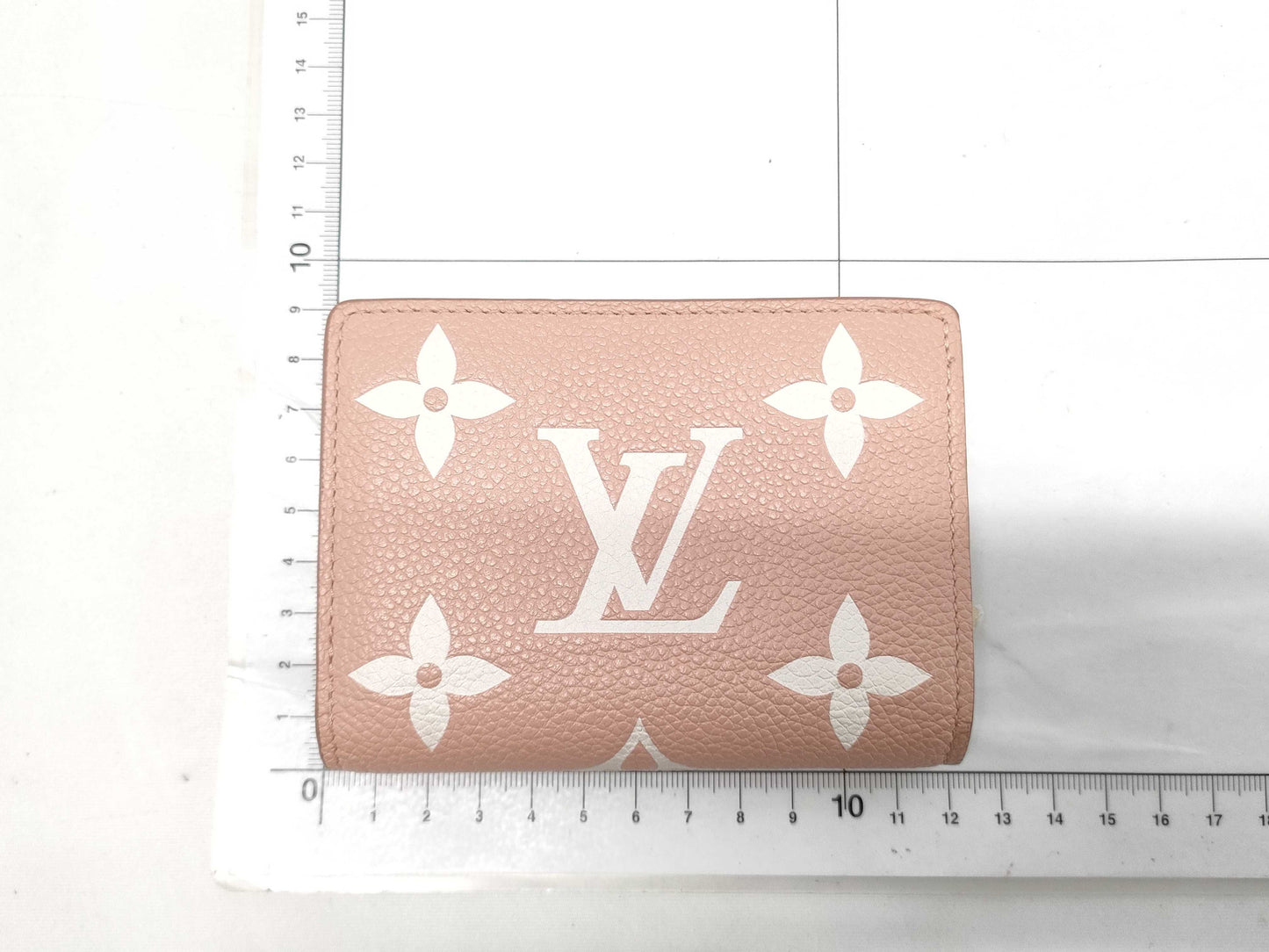 LOUIS VUITTON Monogram Empreinte Zippy Wallet Rose Trianon Wallet