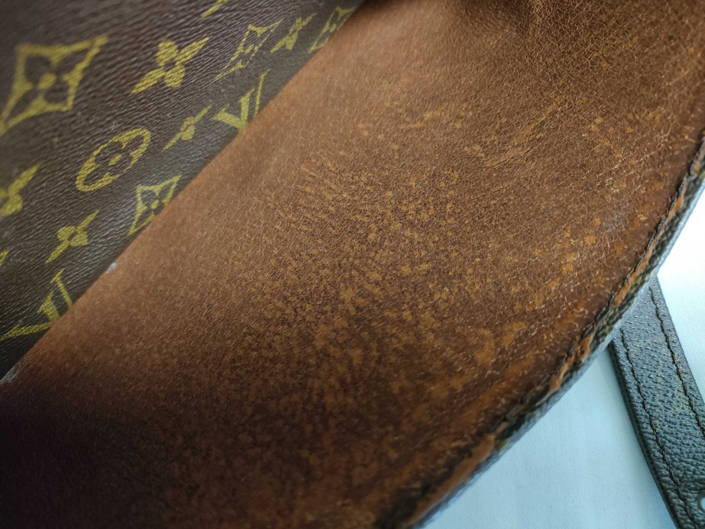 LOUIS VUITTON RFID verification failed. Serial number verification failed. Monogram M45244 Nile Shoulder Bag.