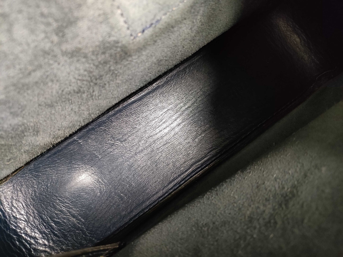 HERMES 〇I Sako Box Calf Shoulder Bag