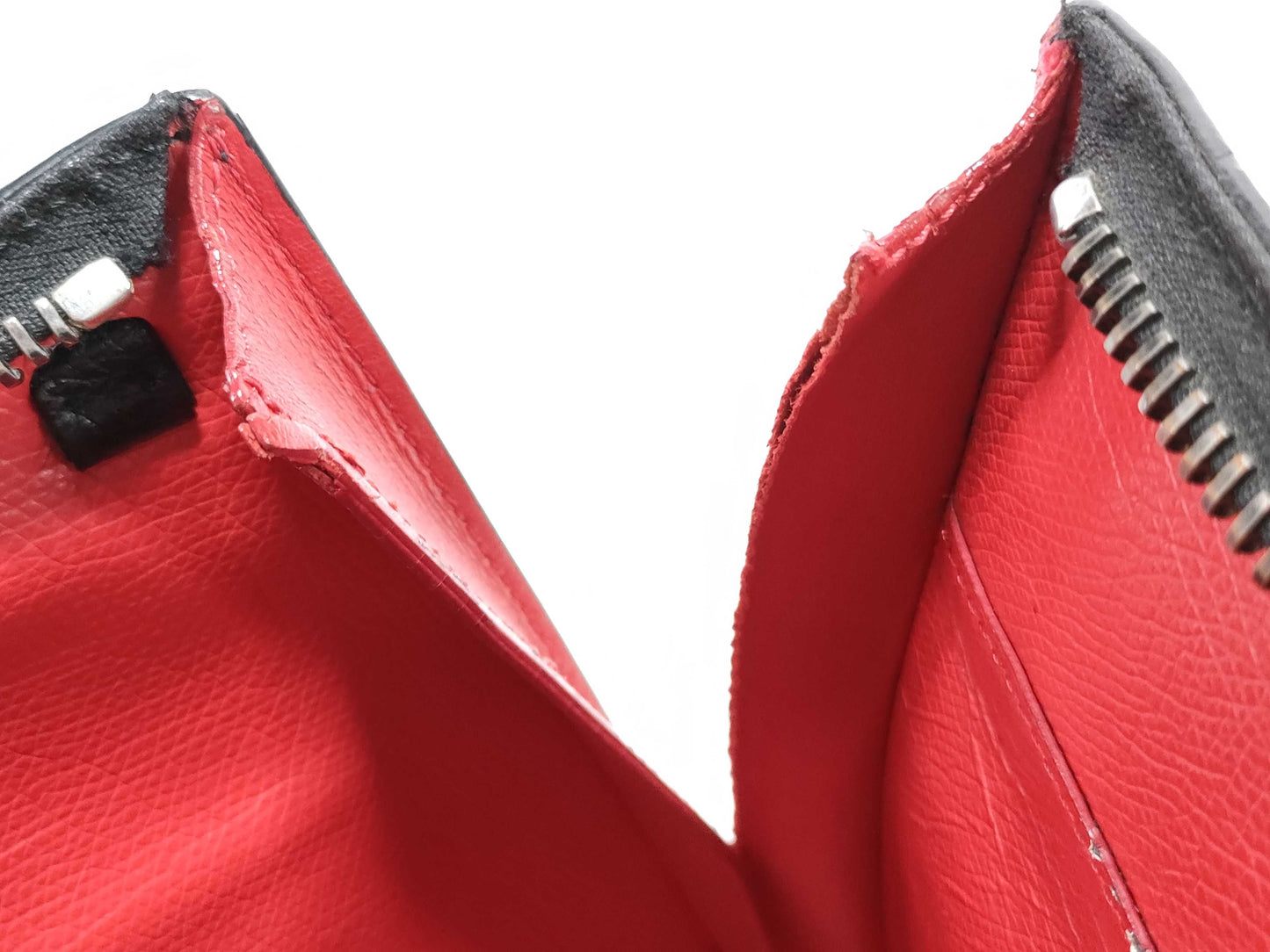Christian Louboutin Leather and Stud Shoulder Bag, Torn Shoulder Bag