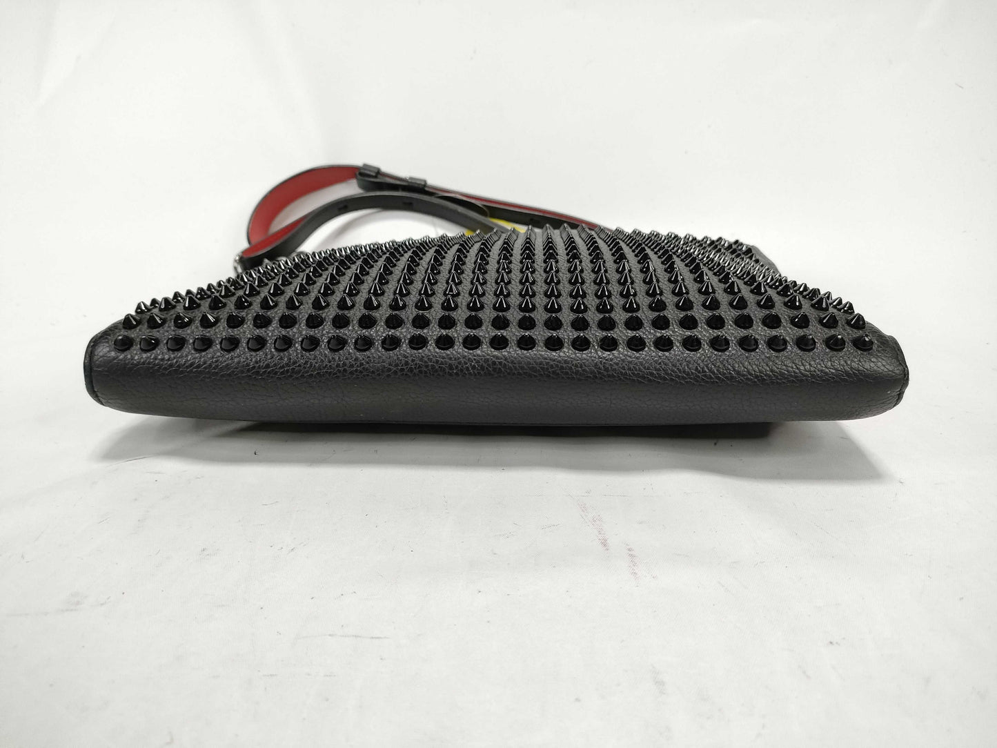 Christian Louboutin Leather and Stud Shoulder Bag, Torn Shoulder Bag