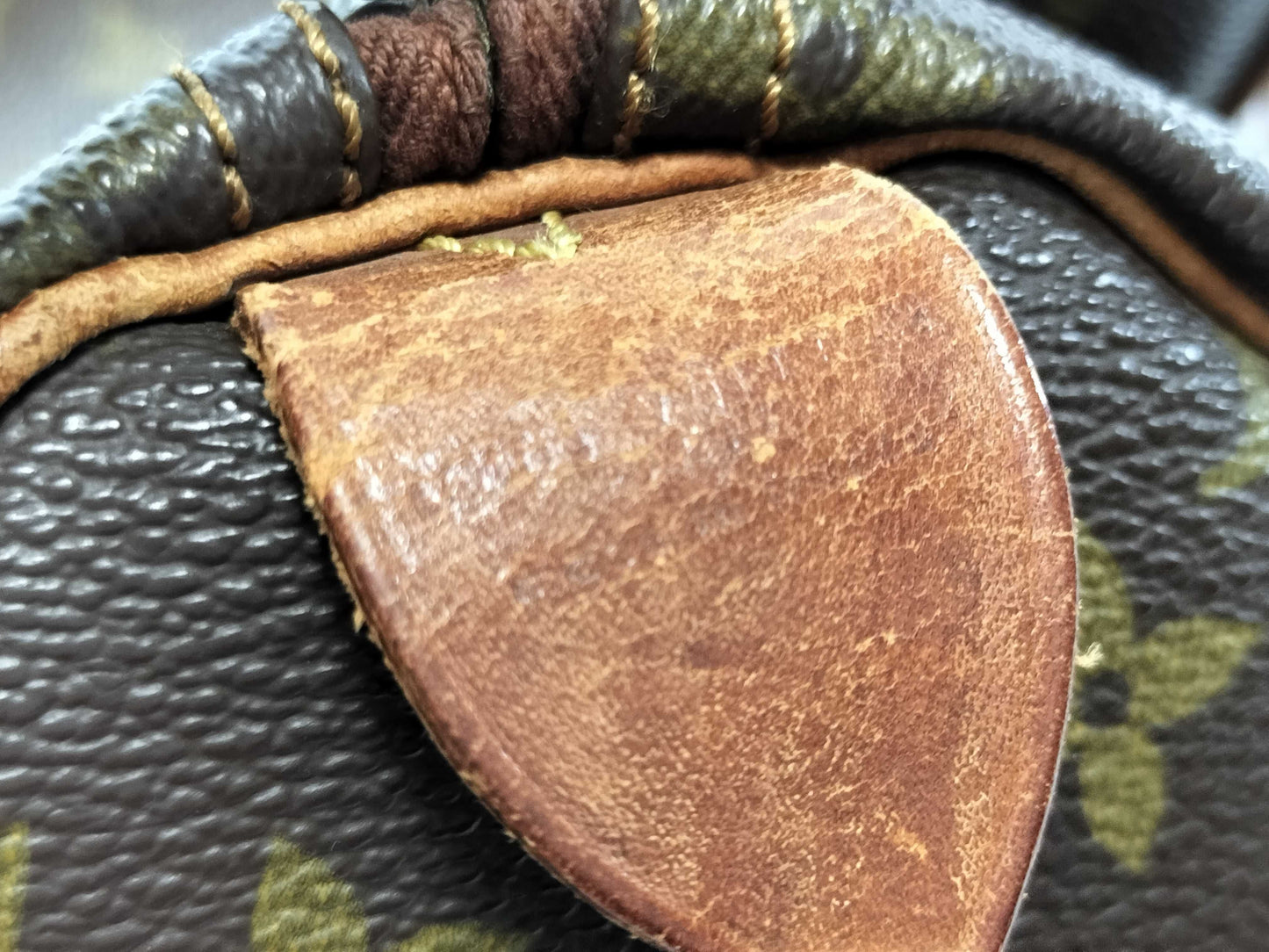 LOUIS VUITTON Monogram M41107 Speedy 35 Boston Bag