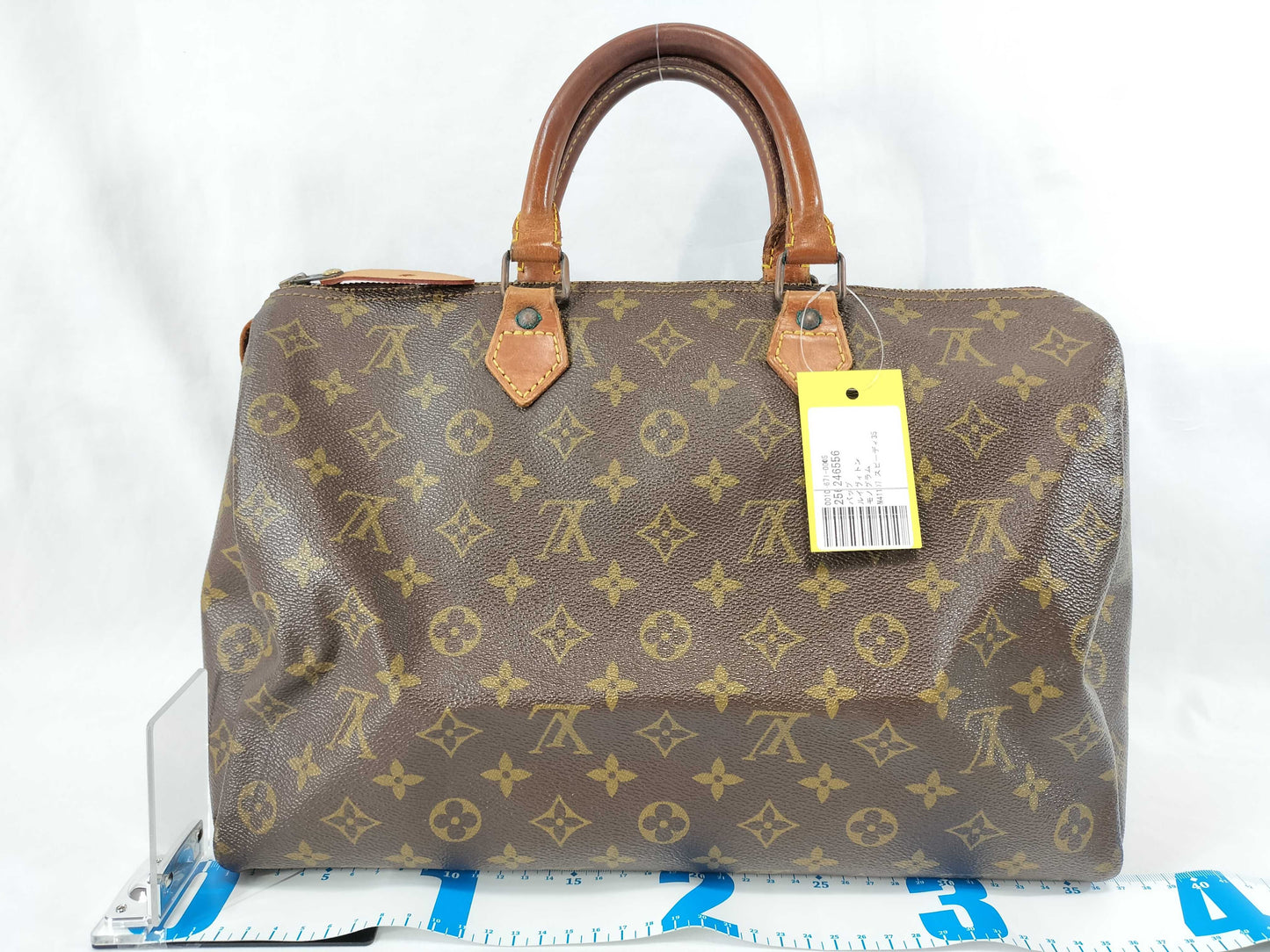 LOUIS VUITTON Monogram M41107 Speedy 35 Boston Bag