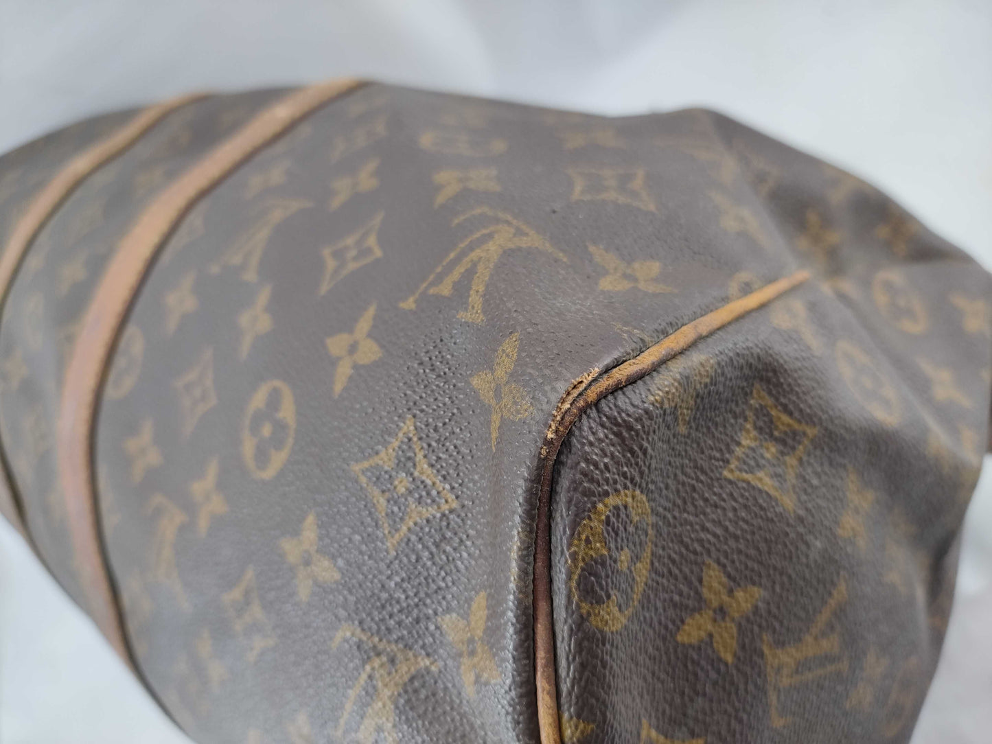LOUIS VUITTON Unidentified Monogram M41428 Keepall 45 Boston Bag