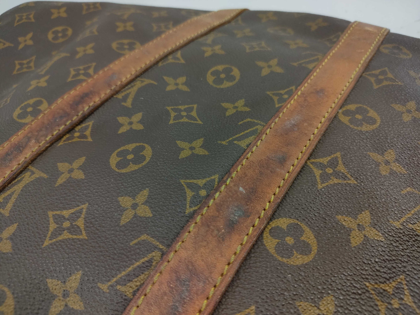 LOUIS VUITTON Unidentified Monogram M41428 Keepall 45 Boston Bag