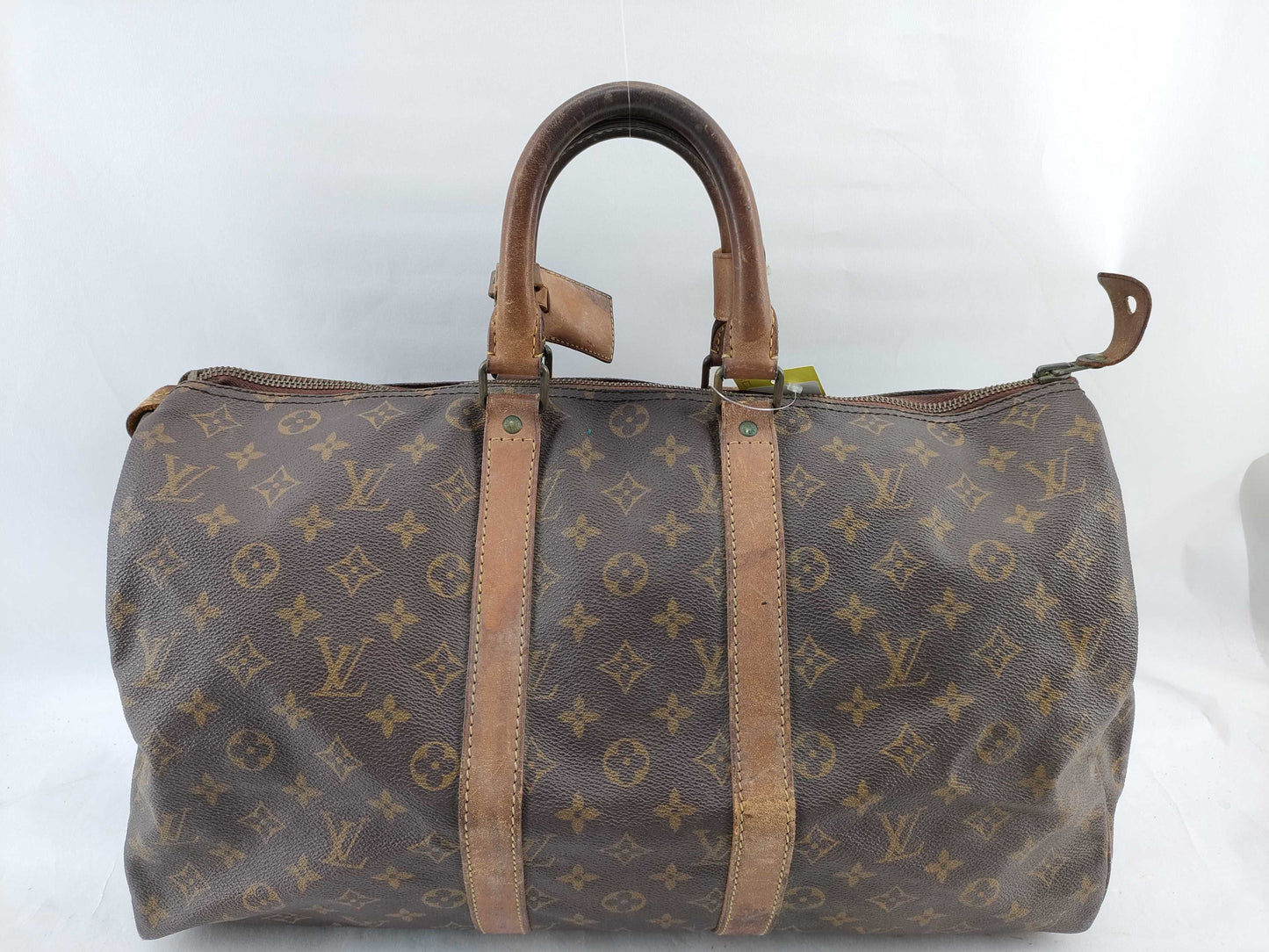 LOUIS VUITTON Unidentified Monogram M41428 Keepall 45 Boston Bag
