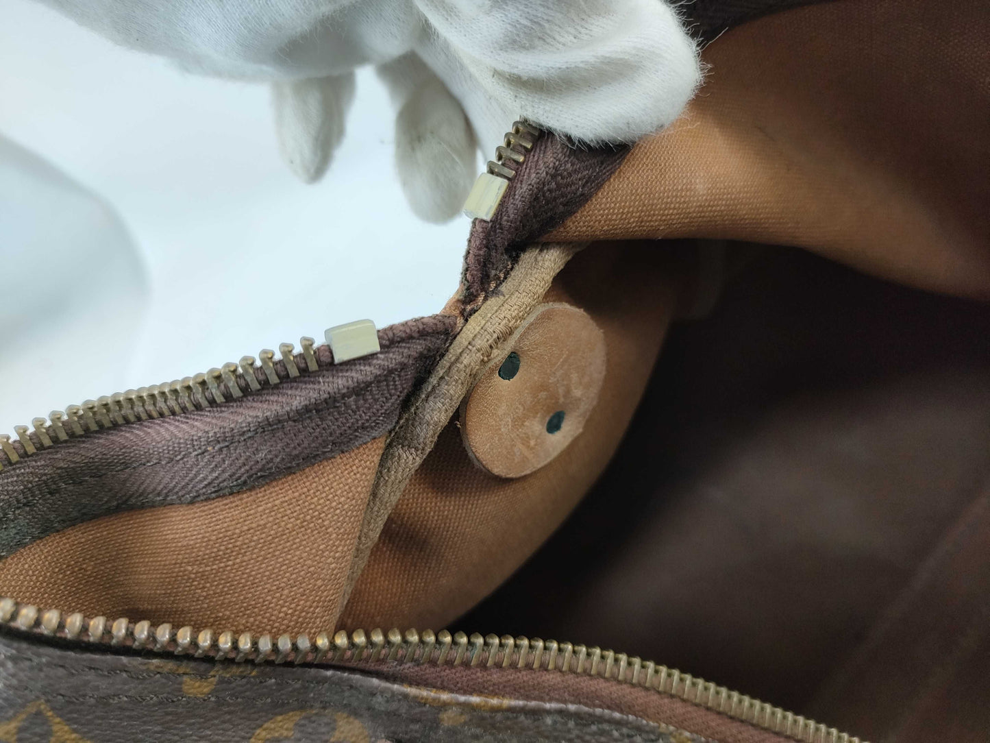 LOUIS VUITTON Unidentified Monogram M41428 Keepall 45 Boston Bag