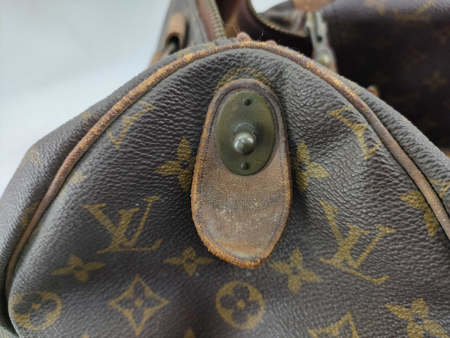 LOUIS VUITTON Unidentified Monogram M41428 Keepall 45 Boston Bag