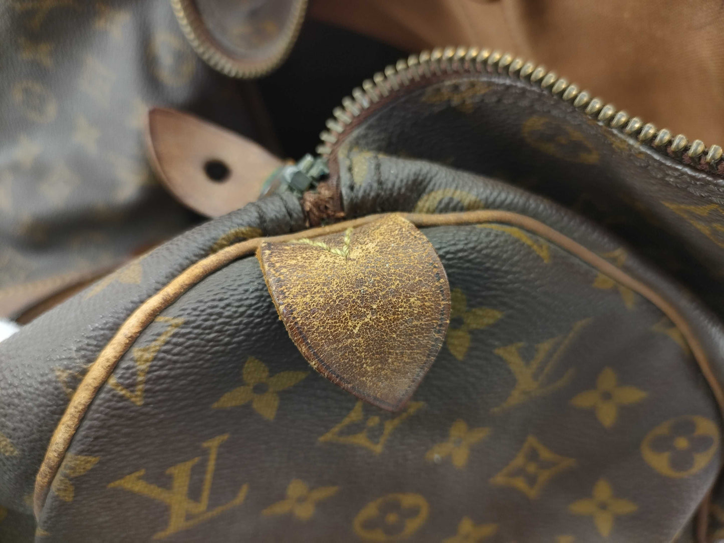 LOUIS VUITTON Unidentified Monogram M41428 Keepall 45 Boston Bag