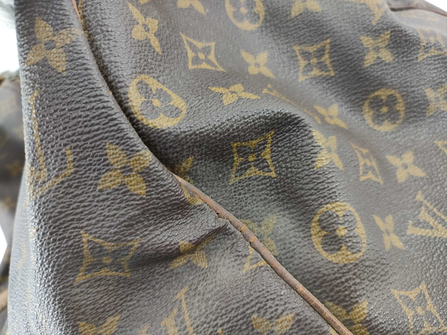 LOUIS VUITTON Unidentified Monogram M41428 Keepall 45 Boston Bag