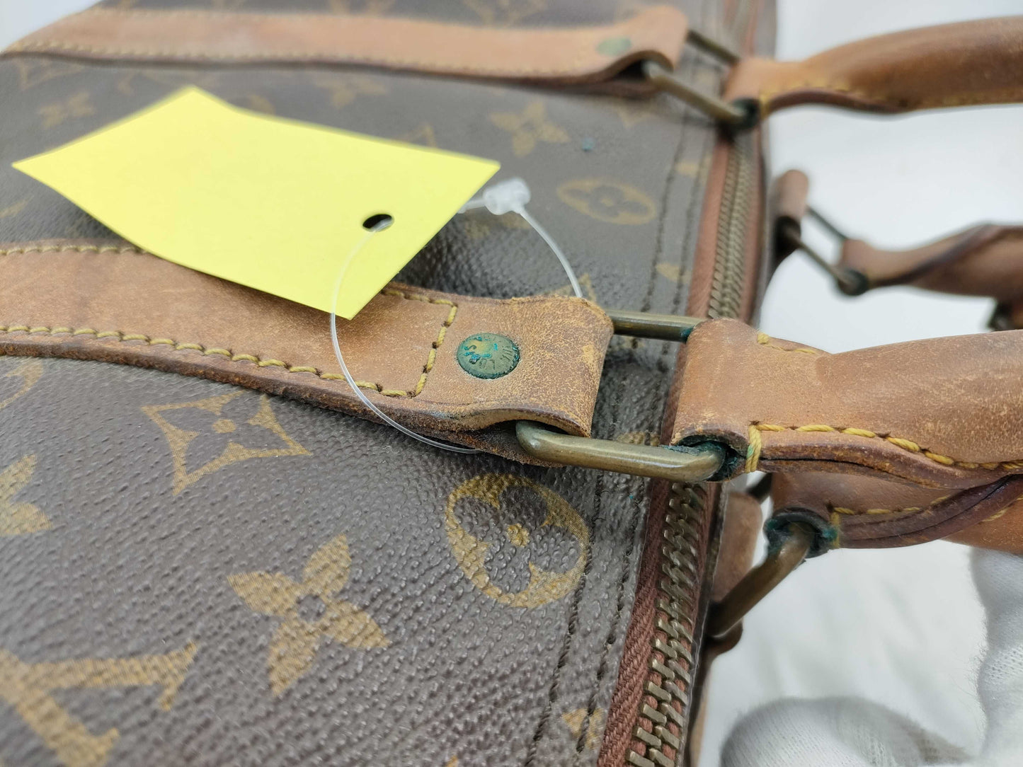 LOUIS VUITTON Unidentified Monogram M41428 Keepall 45 Boston Bag