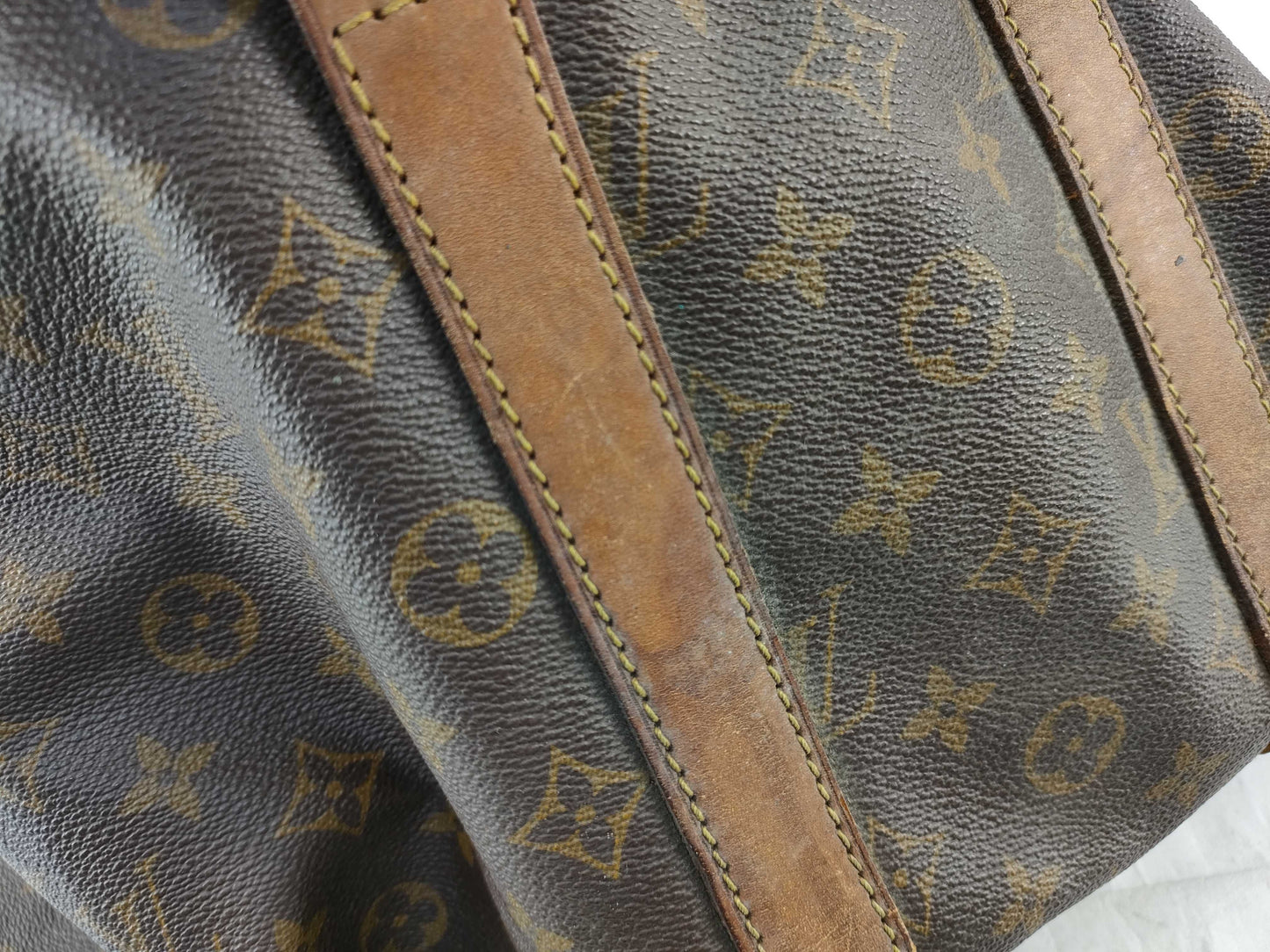LOUIS VUITTON Unidentified Monogram M41428 Keepall 45 Boston Bag